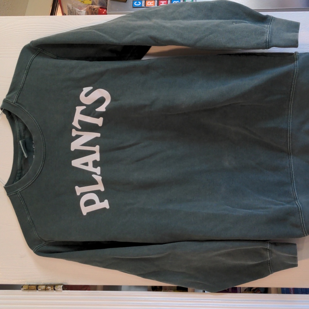 "PLANTS" sweatshirt (no hood)